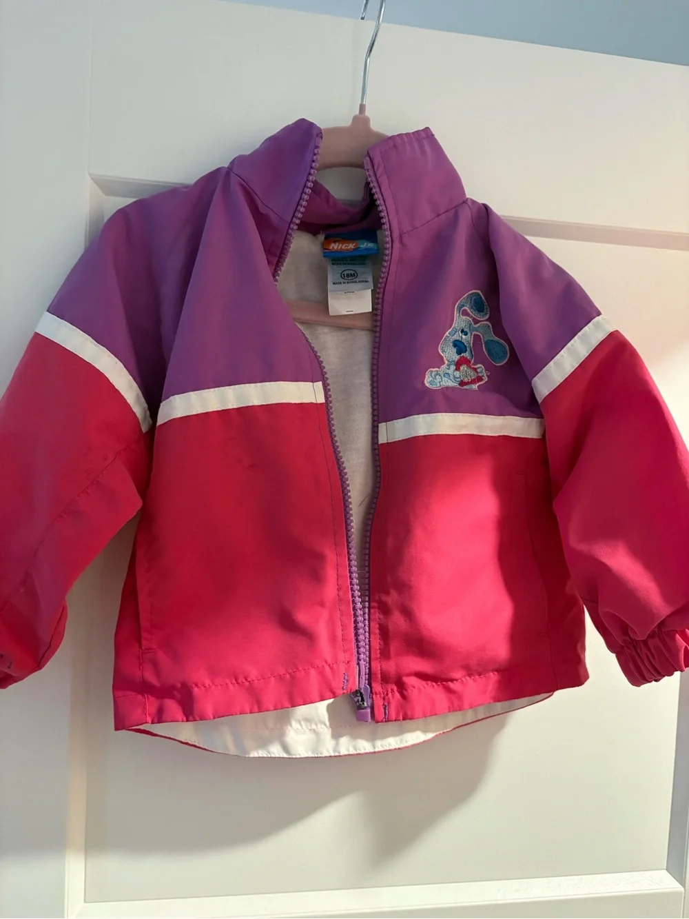 Y2K Blues Clues Nickelodeon Pink & Purple Jacket